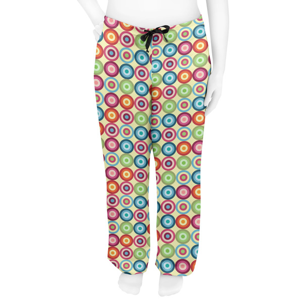 Retro Circles Women's Pj on model - Front