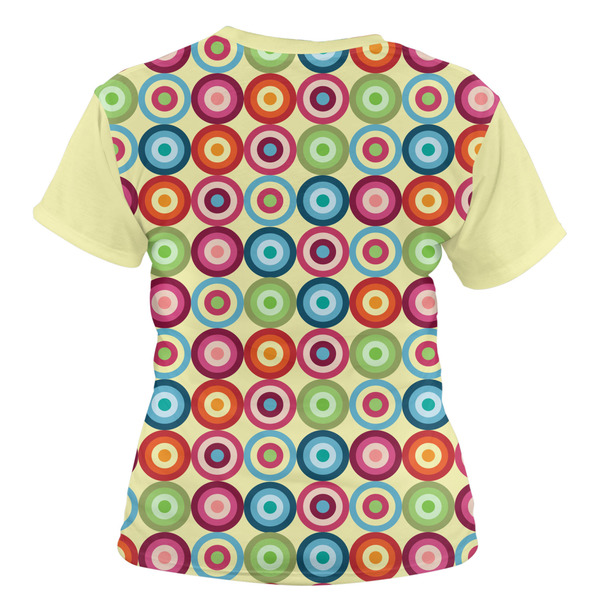 Retro Circles Women's T-shirt Back