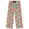 Retro Circles Womens Pajama Pants - S