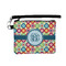 Retro Circles Wristlet ID Case w/ Monogram