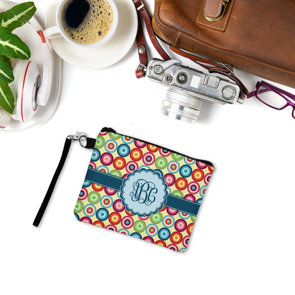 Retro Circles Wristlet ID Cases - LIFESTYLE