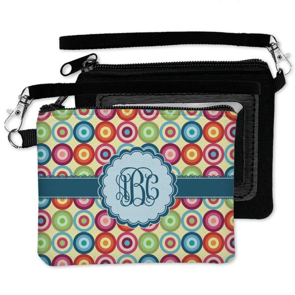 Retro Circles Wristlet ID Cases - MAIN