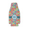 Retro Circles Zipper Bottle Cooler (Personalized)