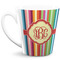 Retro Vertical Stripes 12 Oz Latte Mug (Personalized)