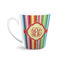 Retro Vertical Stripes 12 Oz Latte Mug - Front