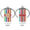 Retro Vertical Stripes 12 oz Stainless Steel Sippy Cups - APPROVAL