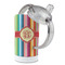 Retro Vertical Stripes 12 oz Stainless Steel Sippy Cups - Top Off