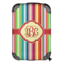 Retro Vertical Stripes Kids Hard Shell Backpack (Personalized)