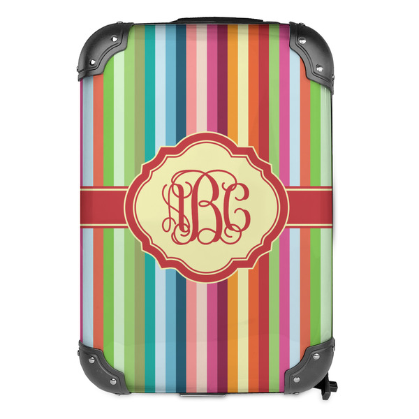 Retro Vertical Stripes 13" Hard Shell Backpacks - FRONT