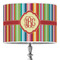 Retro Vertical Stripes Drum Lamp Shade (Personalized)