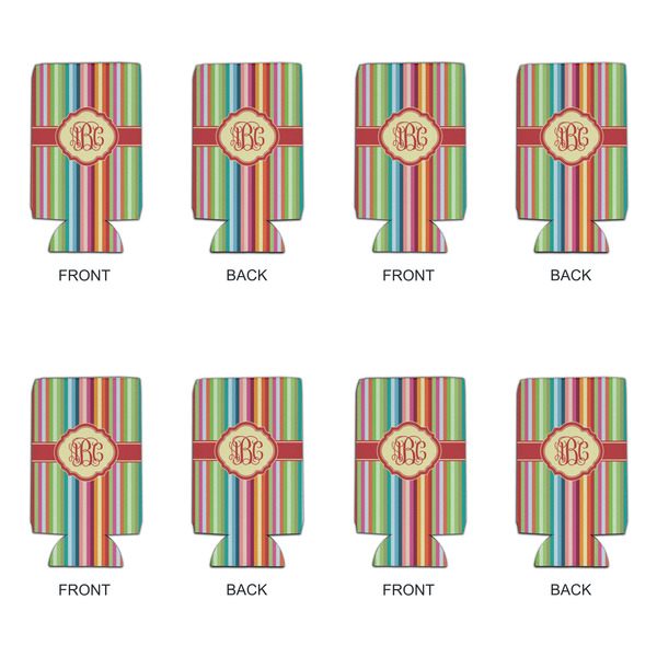 Retro Vertical Stripes 16oz Can Sleeve - Set of 4 - APPROVAL