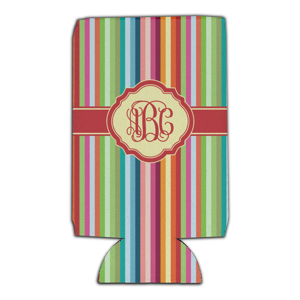 Retro Vertical Stripes 16oz Can Sleeve - Set of 4 - FRONT