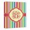 Retro Vertical Stripes Canvas Print - 20x24 (Personalized)
