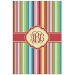 Retro Vertical Stripes Poster - Matte - 24x36 (Personalized)