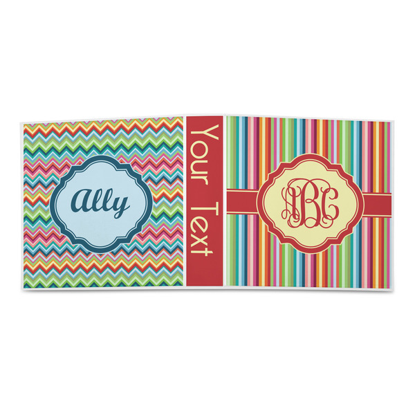 Retro Vertical Stripes 3-Ring Binder Approval- 2in