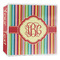 Retro Vertical Stripes 3-Ring Binder - 2 inch (Personalized)