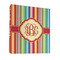 Retro Vertical Stripes 3 Ring Binders - Full Wrap - 1" - FRONT