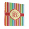 Retro Vertical Stripes 3 Ring Binder - Full Wrap - 1" (Personalized)