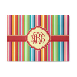 Retro Vertical Stripes Area Rug (Personalized)