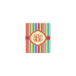 Retro Vertical Stripes Canvas Print - 8x10 (Personalized)