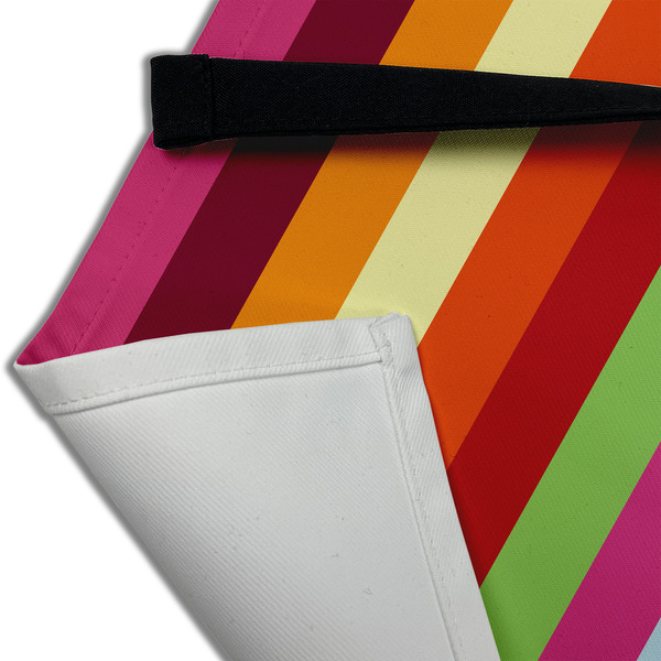 Retro Vertical Stripes Apron - (Detail)