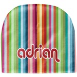 Retro Vertical Stripes Baby Hat (Beanie) (Personalized)