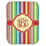 Retro Vertical Stripes Baby Swaddling Blanket (Personalized)