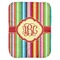 Retro Vertical Stripes Baby Swaddling Blanket (Personalized)