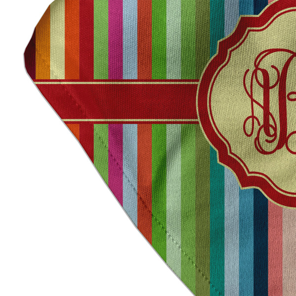 Retro Vertical Stripes Bandana Detail