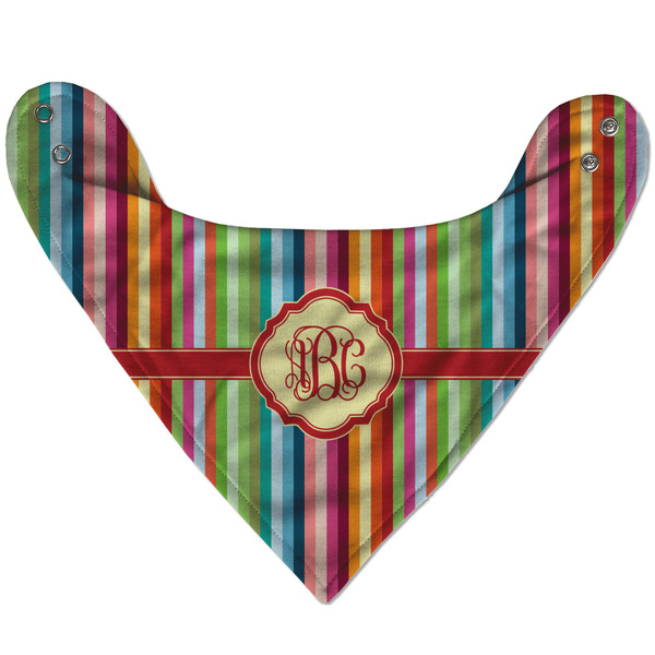 Retro Vertical Stripes Bandana Flat Approval