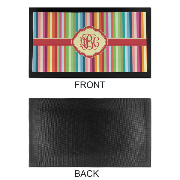 Retro Vertical Stripes Bar Mat - Small - APPROVAL