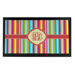 Retro Vertical Stripes Bar Mat - Small (Personalized)