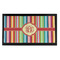 Retro Vertical Stripes Bar Mat - Small (Personalized)