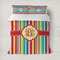 Retro Vertical Stripes Duvet Cover (Personalized)