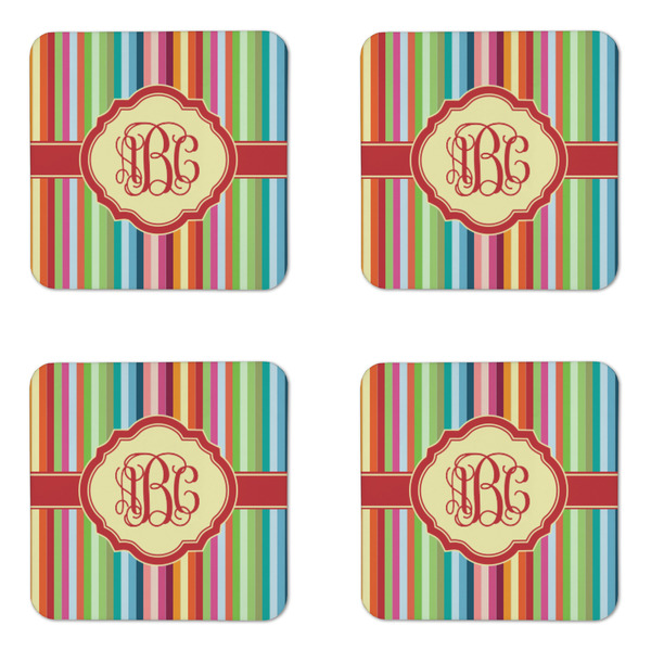 Retro Vertical Stripes Coaster Set - APPROVAL