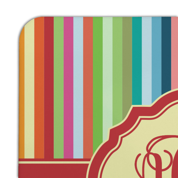 Retro Vertical Stripes Coaster Set - DETAIL