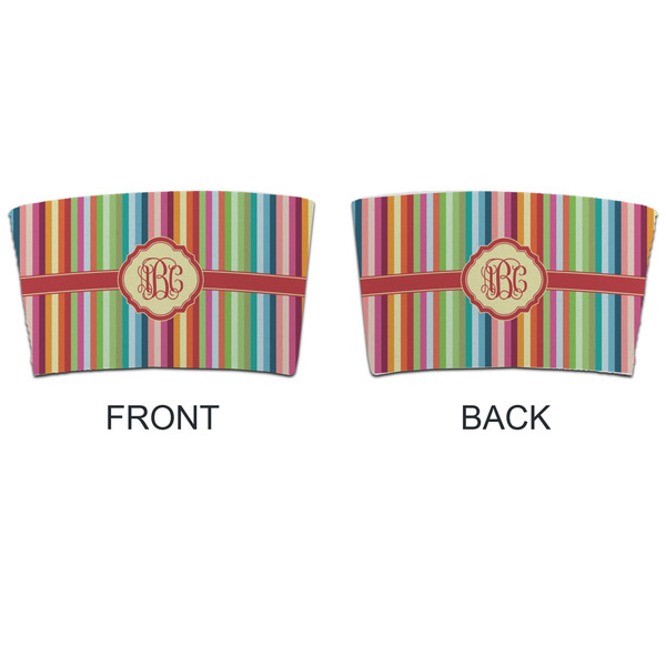 Retro Vertical Stripes Coffee Cup Sleeve - APPROVAL