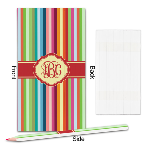 Retro Vertical Stripes Colored Pencils - Approval
