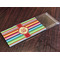 Retro Vertical Stripes Colored Pencils - In Package