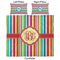 Retro Vertical Stripes Comforter Set - King - Approval