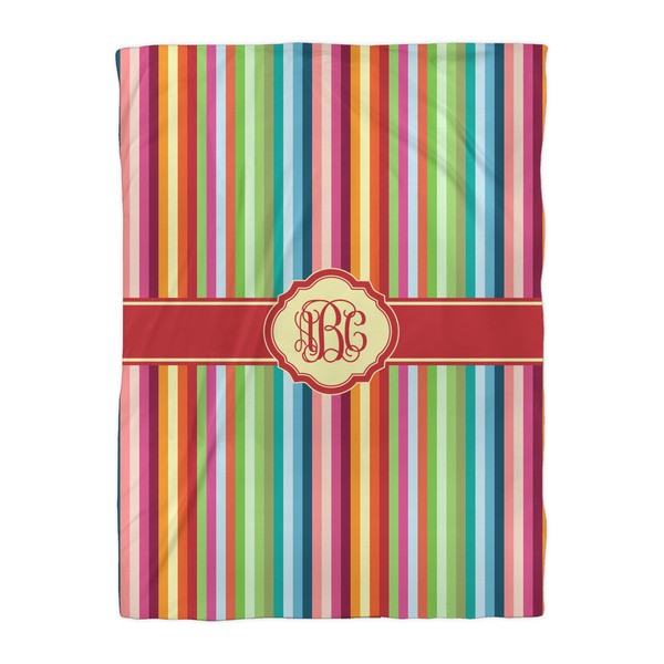 Retro Vertical Stripes Comforter - Twin XL - Front