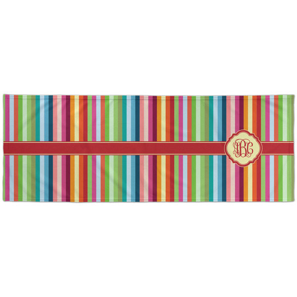 Retro Vertical Stripes Cooling Towel- Approval