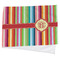 Retro Vertical Stripes Cooling Towel (Personalized)