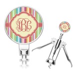 Retro Vertical Stripes Corkscrew (Personalized)