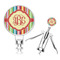 Retro Vertical Stripes Corkscrew (Personalized)