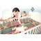 Retro Vertical Stripes Crib - Baby and Parents