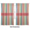 Retro Vertical Stripes Curtains