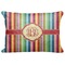 Retro Vertical Stripes Decorative Baby Pillowcase - 16"x12" (Personalized)
