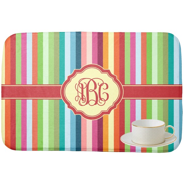 Retro Vertical Stripes Dish Drying Mat