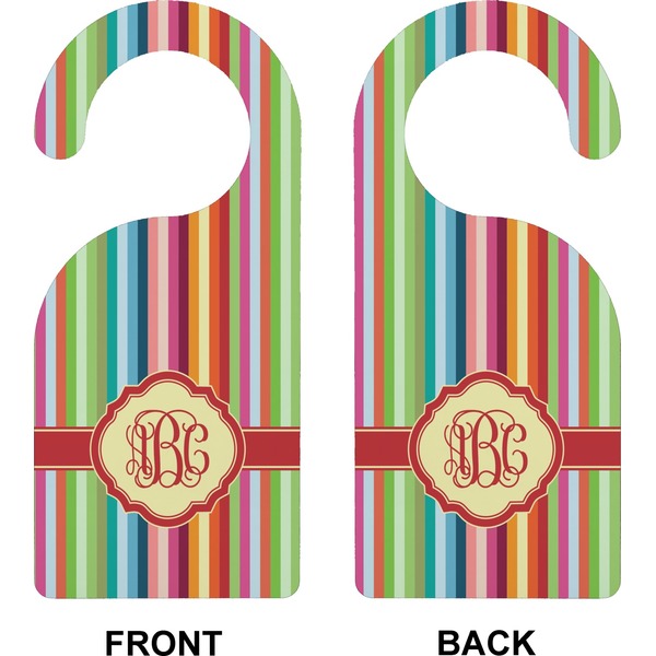 Retro Vertical Stripes Door Hanger (Approval)